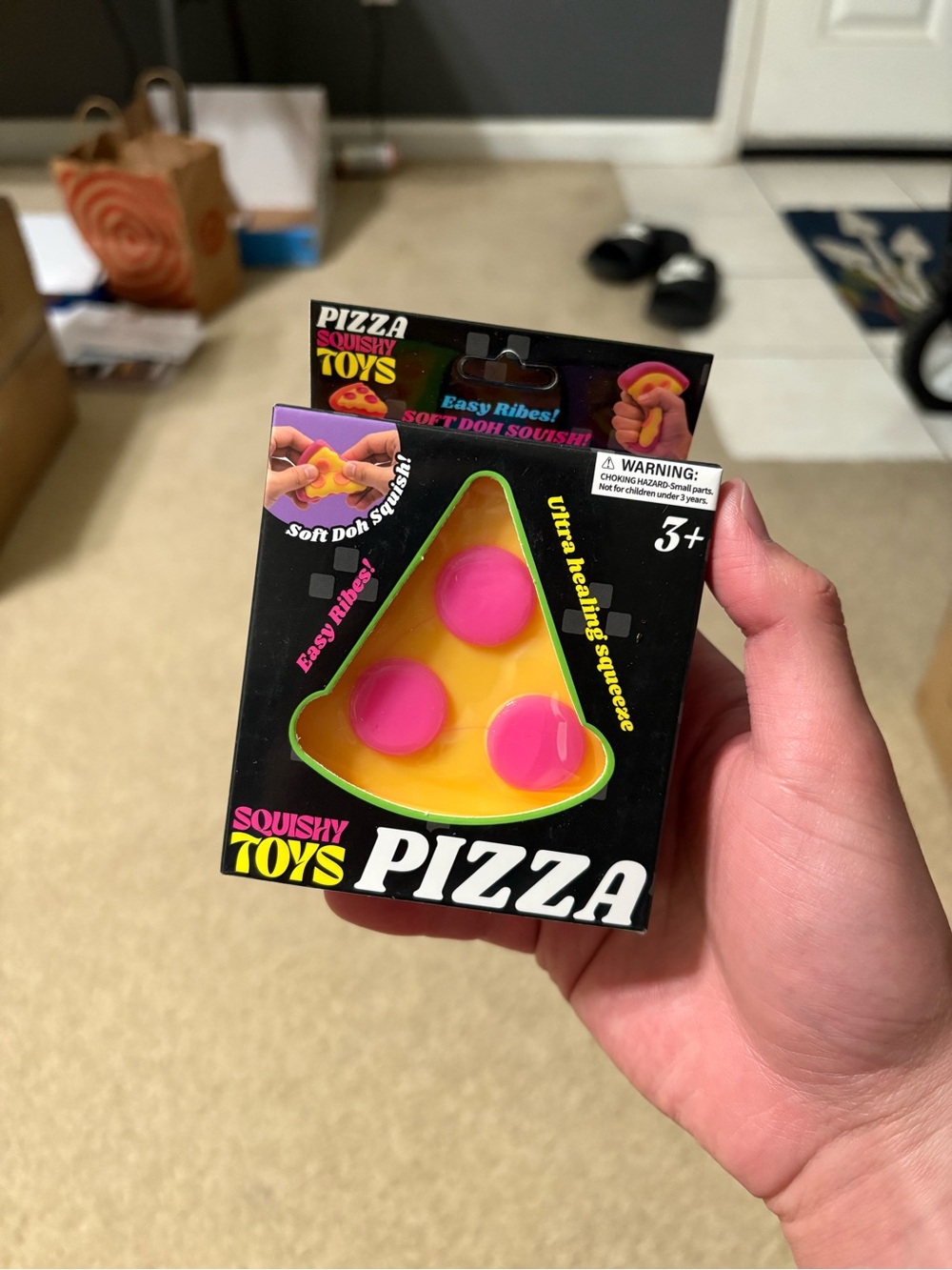 Squishy Pizza Stress Relief Fidget Toy